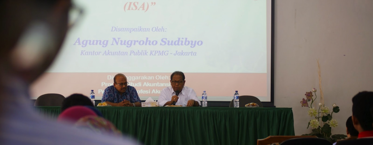 Kuliah Dosen Tamu - Implementasi Internastional Standards on Auditing
