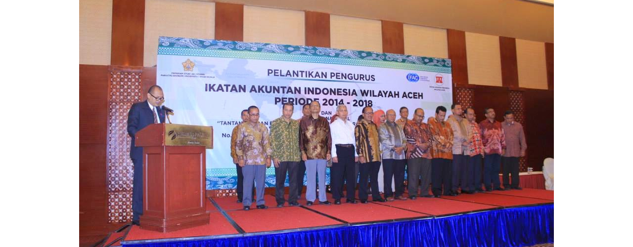 Pelantikan Pengurus IAI Aceh 2014